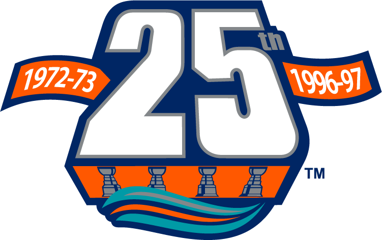 New York Islanders 1996 97 Anniversary Logo cricut iron on